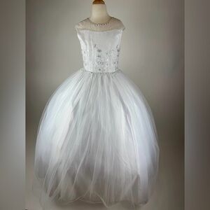 White First Communion dress Size 16